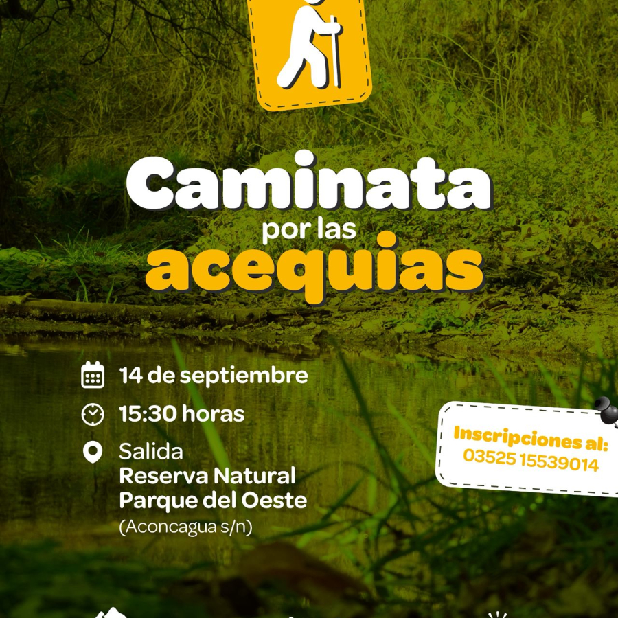 Caminata por las acequias