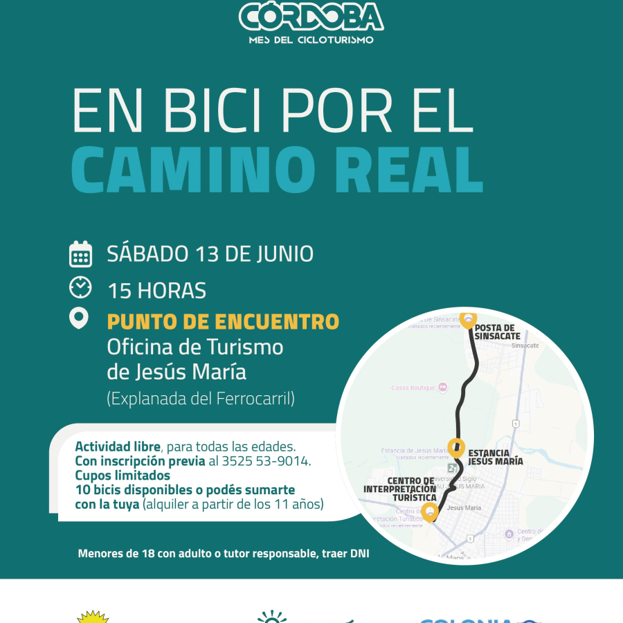 En bici por el Camino Real