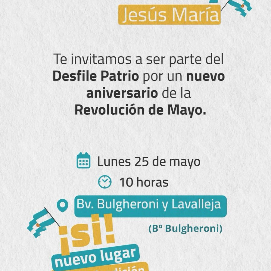 desfile patrio del 216° aniversario de la Revolución de Mayo