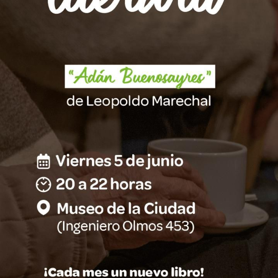Café Literario “Adán Buenosayres”