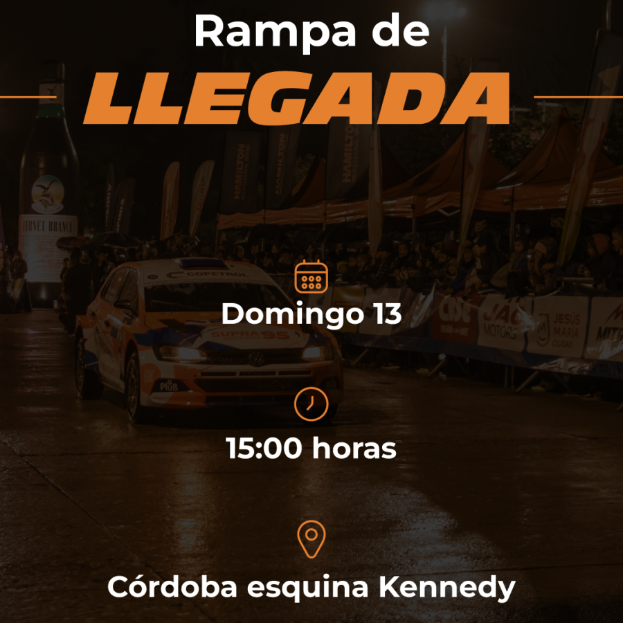 Rampa de Llegada Rally Jesús María