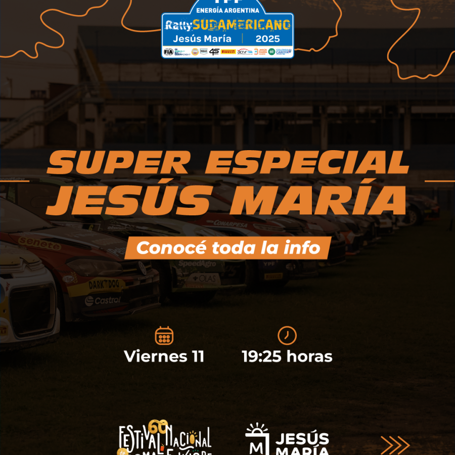 Super especial Rally Jesús maría