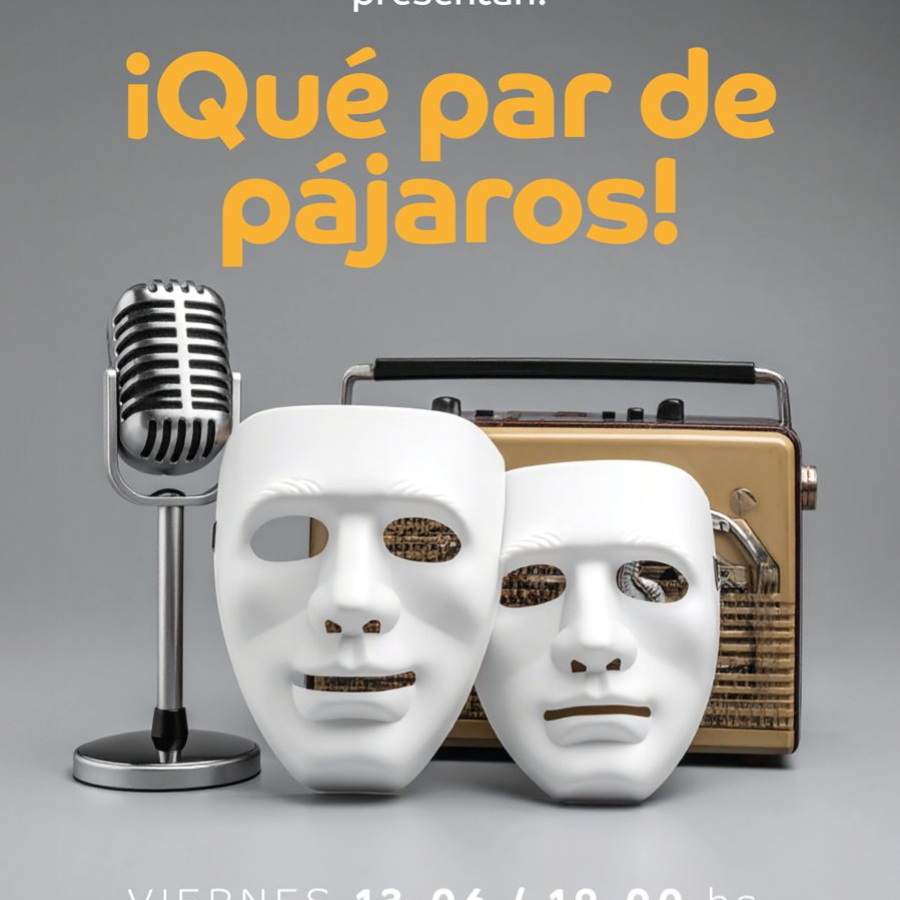 Radioteatro en el Museo de la Ciudad: Que par de pájaros
