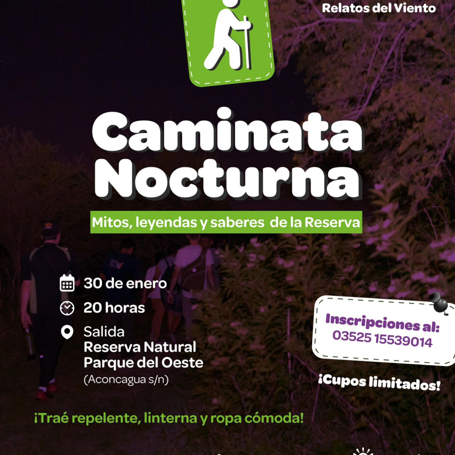 Caminata Nocturna: mitos, leyendas y saberes de la Reserva