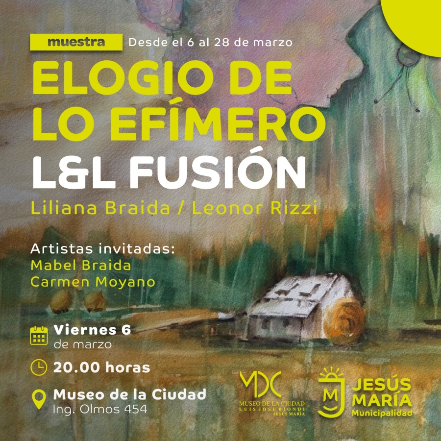 Muestra de Arte "Elogio de lo efímero"