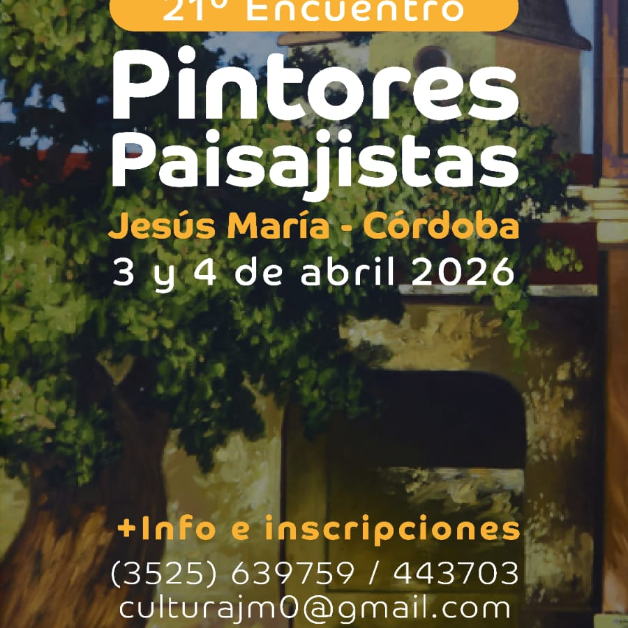 Encuentro de Pintores Paisajistas Jesús María 2026