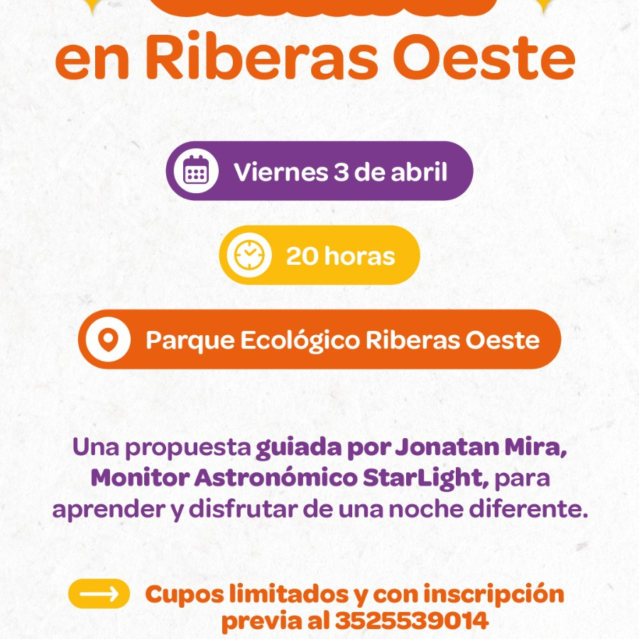 Astroturismo Cultural en Riberas Oeste